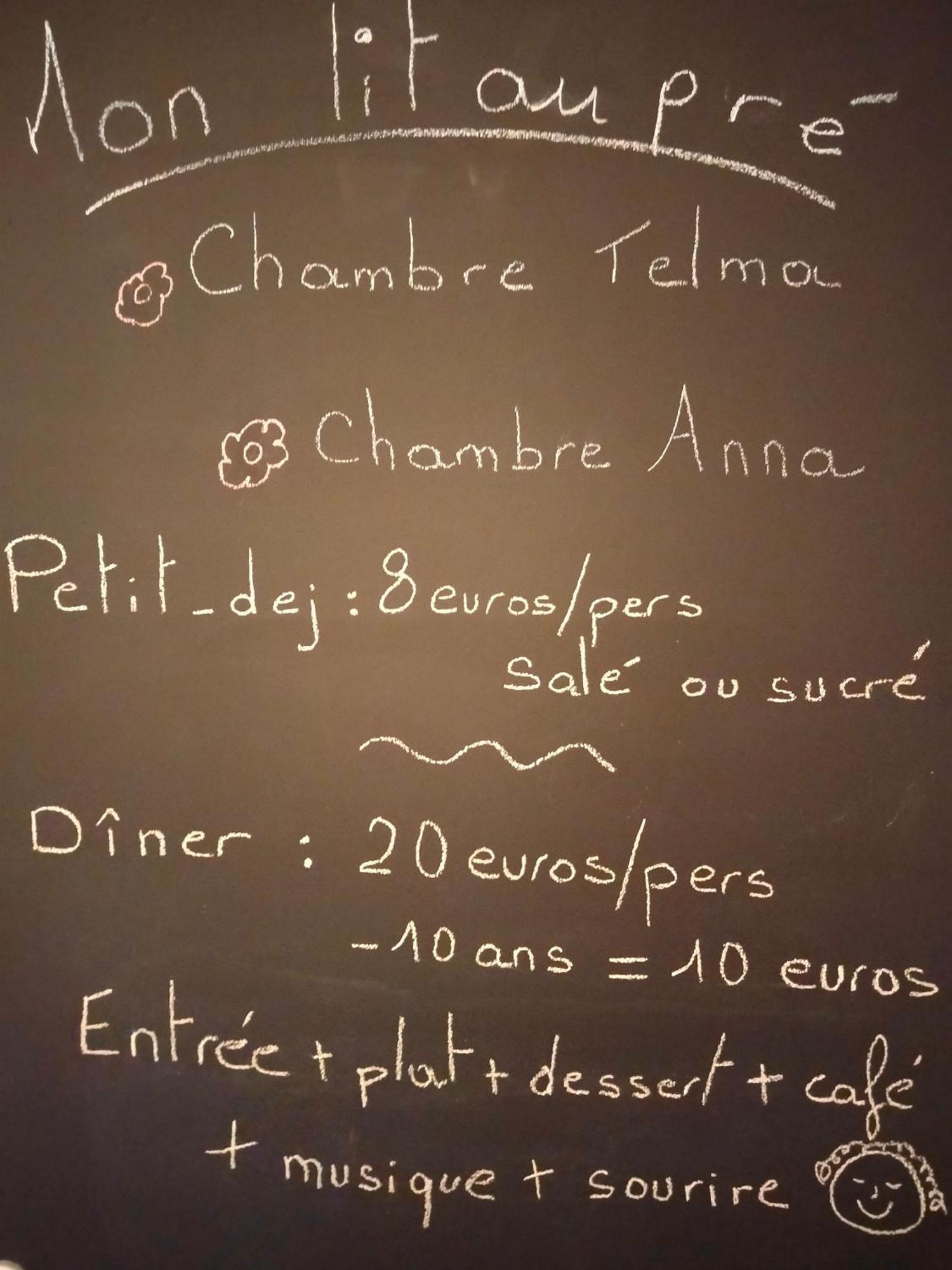 Chambre Familiale Anna "Mon Lit Au Pre" , Jusqu'A 4 Adultes Et 2 Enfants Avec Piscine Familles, Couples Ou Femmes Seulement Pontours Exterior foto